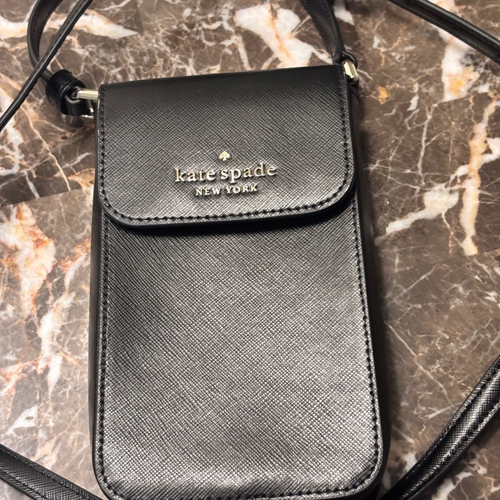 Kate Spade Black Crossbody Clutch